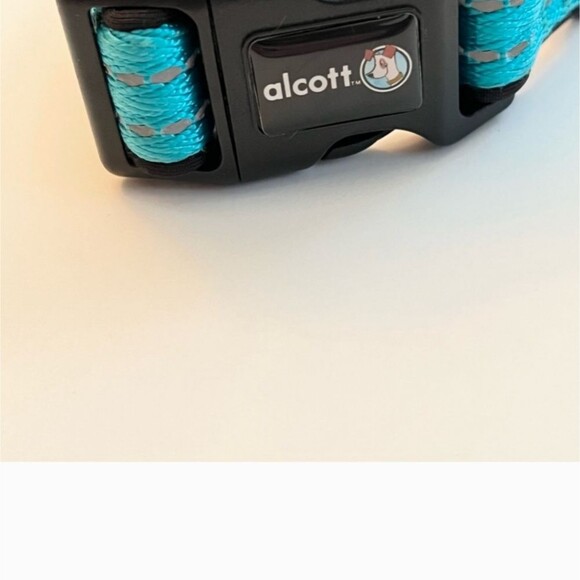 NEW Alcott Martingale Dog Collar Large Blue Reflective Stitching Neoprene - Picture 8 of 10